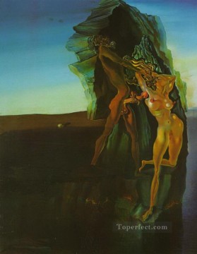 ウィリアム・テルとグラディバ・シュルレアリスム Oil Paintings